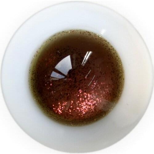 [wamami] 6mm 8mm 10mm 12mm 14mm 16mm 18mm 20mm 22mm 24mm Brown Glass Eyes Eyeball BJD Doll Dollfie Reborn Making Crafts