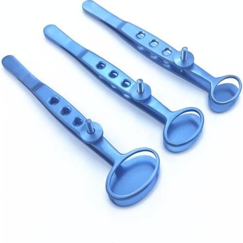 Chalazion Forceps Stainless steel/ Titanium alloy Surgical Ophthalmic Instrument