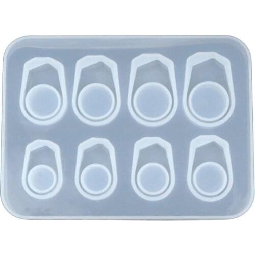 Silicone Ring Mold Pendant Mould Epoxy Resin Jewelry Making Tool Handmade DIY Crafts