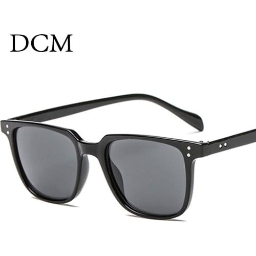 DCM Square Men Sunglasses Outdoor Sports Driving Goggle Vintage Eyewear Accessories Classic Male Sun Glasses UV400