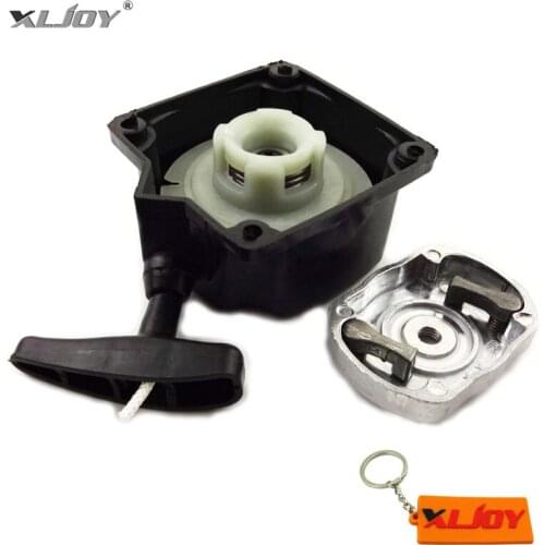 XLJOY Black Recoil Pull Start Starter With Claw Pawl For Motovox MVS10 43cc 49cc 2 Stroke Engine Gas Scooter Part