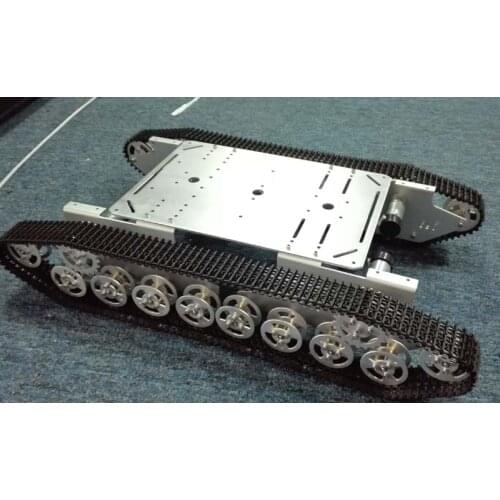 T800 4WD Metal Wall-E Tank Track Caterpillar Chassis Tracked Vehicle Mobile Platform Crawler Wall-e DIY RC Toy