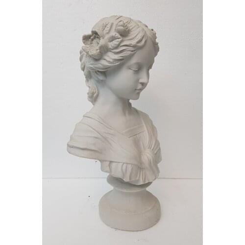 EU HOME DECORATION AROSE HELEN WOMEN BÜST DECOR BAŞI FLOWERING HOME OFFICE DECOR