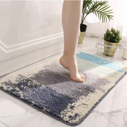 Bathroom Door Entrance Mat Ethnic Style Soft Shower Bath Rug High Quality Absorbent Non-Slip Toilet Bedroom Floor Mat Home Decor