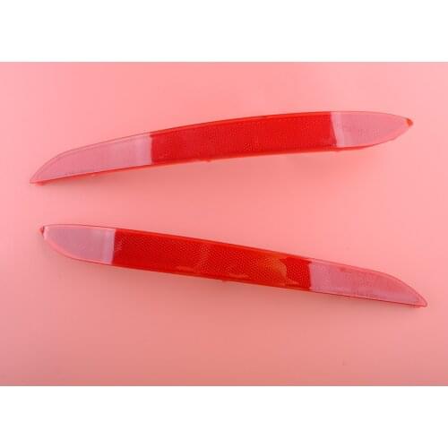 1 Pair Rear Bumper Reflector Light Fit for Hyundai Sonata 2015 2016 2017