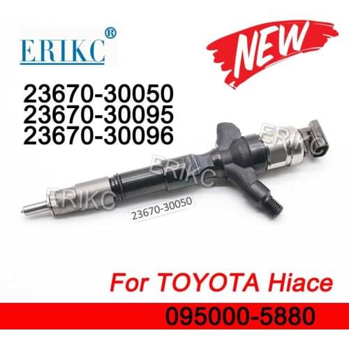 23670-30050 Common Rail Diesel Injector Assy 2367030050 23670-39095 95000-5880 23670-39096 095000-5881 12F54006 For TOYOTA Hiace