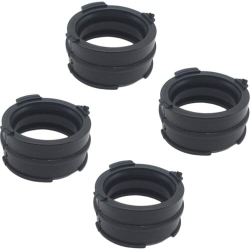 42mm 21mm 4pcs Carburetor Adapter Interface Durable for HONDA VFR RVF MC30 RVF400 VFR400 NC30 NC35 RVF30