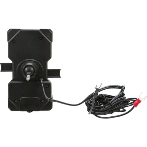 12-24V Motorcycle QC3.0 USB 15W Wireless Charger Mount Motorbike Phone Holder Mirror Base USB Charger for Cellphone X37A