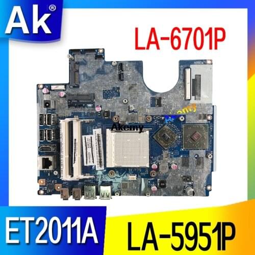 For Asus AIO ET2011 ET2011A ET2011AGK ET2011AGT Motherboard NCL30 LA-5951P LA-6701P 100% Test good