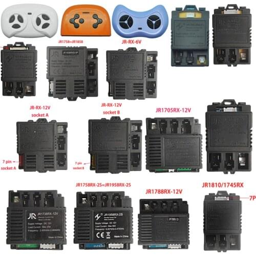 JR-RX-12V JR1705 JR1758 JR1858 JR1810 JR1738 JR1745childrens electric car receiver remote control with smooth start controller