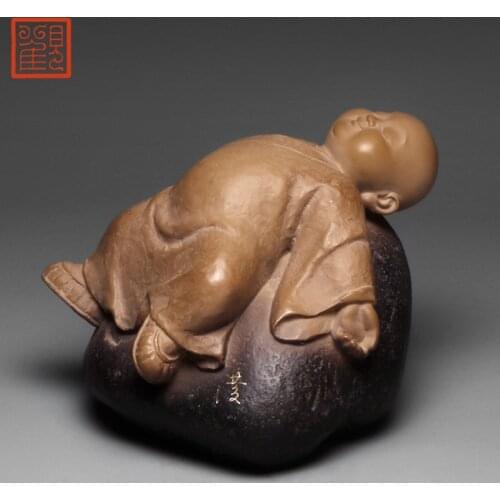 Guanfu museums stone sculptures of little Sami