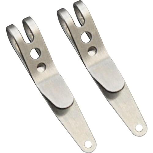 Stainless Steel Suspension Clip Pocket Bag EDC Outdoor Camping Quicklink Tool for Family Outdoor Camping Accessories