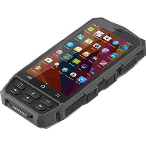 ISO 14443&15693 4G Bluetooth-compatible Android 7.0 Industrial HF NFC PDA Barcode Scanner Handheld Terminal RFID Reader