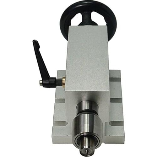 4th A axis MT2 Morse Taper NO.2 Tailstock Shaft Tail Stock for CNC Rotary Axis Rotational Axis Table Router