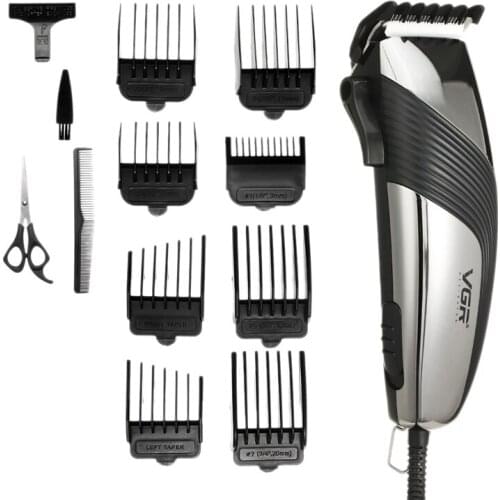 VGR V-121 Hair Clipper for Men Hair Cutter Beard Shaver Electric Hair Trimmer Haircut Compatible for Barber Machine EU Plug