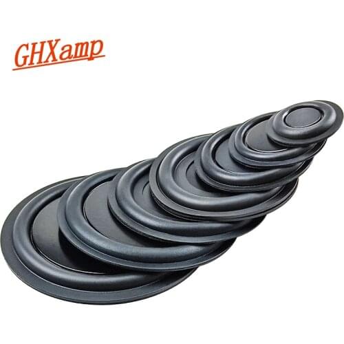 GHXAMP Rubber Bass Radiator Passive Radiator Speaker Woofer Vibration Membrane 30.5MM 40MM 50MM 75MM 85MM NEW 2PCS