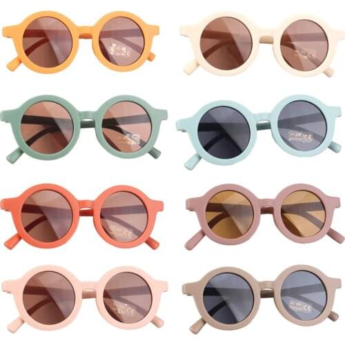 Lovely Stylish Baby Kids Round Sunglasses Beach Party Eyewear Glasses Gift