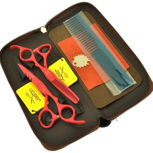 Professional Hairdressers Scissors Japanese 440C Barber Hair Scissors Hair Cutting Thinning Shears Salon Styling Tools A0065D