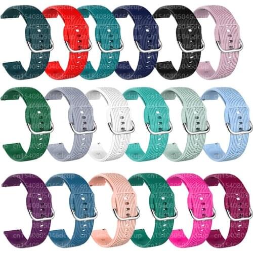 20mm Watch Strap For Samsung Galaxy Watch Active 2 40mm 44mm Band Gear sport wrist bracelet watchband samsung galaxy watch 42mm