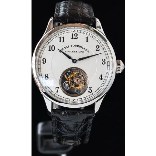 SUGESS Mens Silver Watch