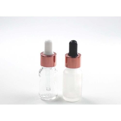 10ml Frosted Glass Dropper Bottle Empty Cosmetic Packaging Container Retail and Wholesale10pcs