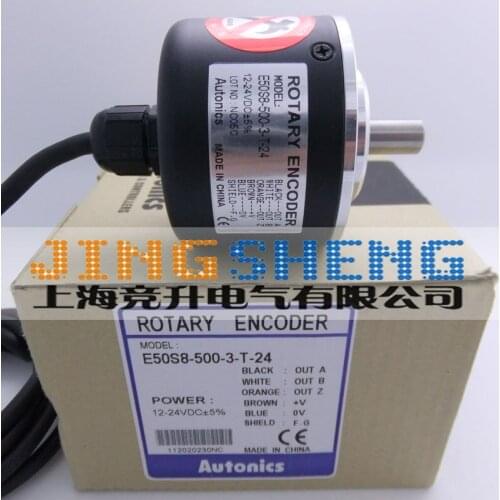 100% New Original Autonics Rotary Encoder E50S8-500-3-T-24