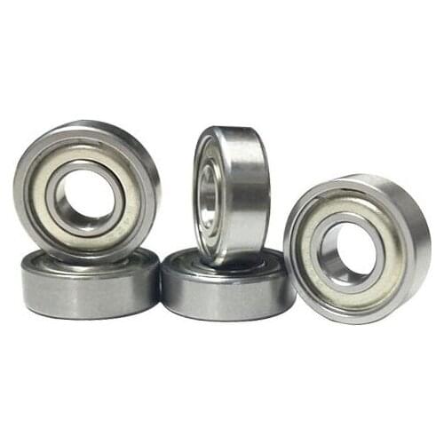50pcs/100pcs R4AZZ R4A-2RS 1/4"x3/4"x9/32" inch R4A-2Z R4AZ R4ARS R4A miniature deep groove ball bearings 6.35*19.05*7.142 mm