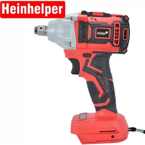 Brushless Cordless Electric Impact Wrench Rechargeable 1/2inch Wrench Power Tool 4 Speed for Makita 18V Battery