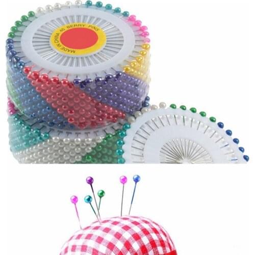 480pcs Sewing Accessories Round Pearl Straight Head Pins Dressmaking Faux Pear Corsage Pin for DIY 5BB5511
