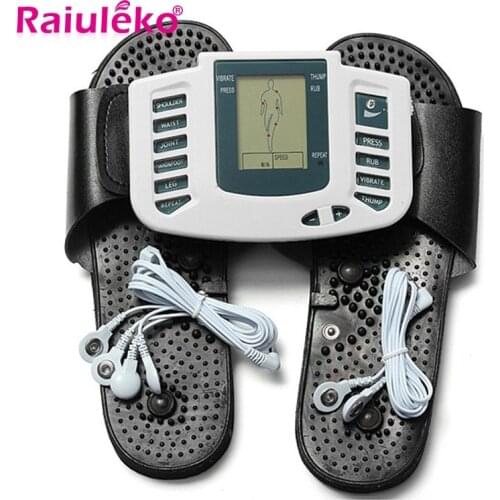 8 Models EMS Electric Herald Tens Acupuncture Body Massage Digital Therapy Machine Muscle Stimulator Electrostimulator Massager