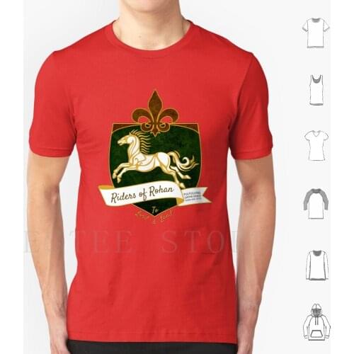 The Riders T Shirt Print Cotton Rohan Rohirrim Riders Riders Of Rohan Return Of The King Two Towers Theoden Eowyn Horse Horses