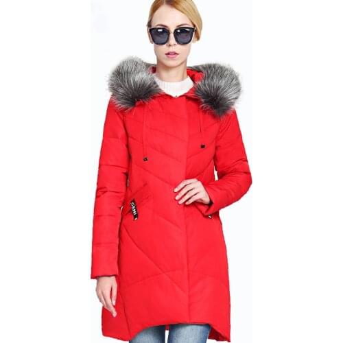 2020 New Winter Jacket Women Glitter Plus Size Hooded Long Womens Winter Coat Hooded Thick Biological-Down Jacket Parka Docero