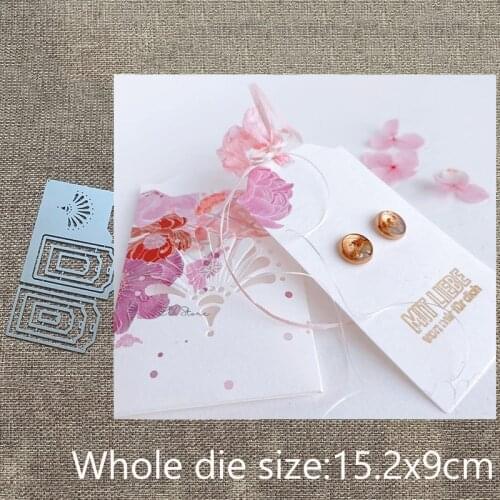 New Design Craft Metal stencil mold Cutting Dies envelope decoration scrapbook die cuts Album Paper Card Craft Embossing