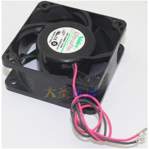 Original Nidec U60T12BMA7-51Z02 12V 0.34A60*60*25mm 2 line cooling fan