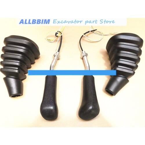 For Volvo EC55/140/210/240/360B excavator operating handle joystick handle rubber dust cover high quality free shipping