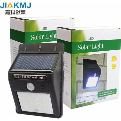 Solar Garden Lights 12LED Solar Body Sensing Wall Lights Bright Light Control Body Sensing Aisle Lights