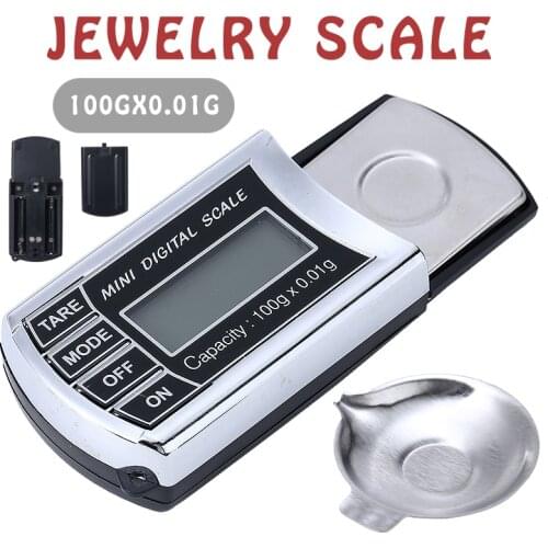 LED Digital Cartridge Scale Pressure Gauge Force Turntable Stylus 100gx0.01g High Accurate Jewelry Weight Measurement Tool
