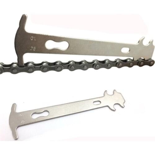 Bike Chain Ruler Wear Indicator Mountain Road Bike MTB Chain Checker Kit Ruler Multi-Functional Bicycle Accessories Repair Tool