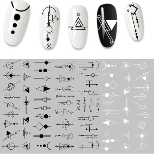 1PC Nail Stickers Flower Leaf Butterfly Panda Love Heart Image Sexy Girl Nail Art Decor Foil Manicure Stickers for Nails