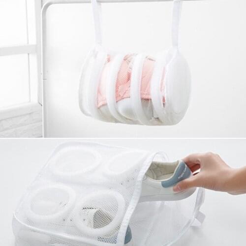 1pcs Zipper Mesh Wash Bags Household Washing Machine Bag For Laundry Underwear Bra Socks Dirty Clothes Organizer Laundry Basket