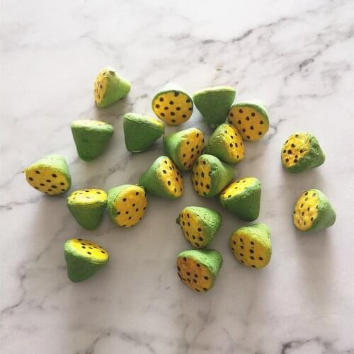 10pcs 2cm/0.78inch Foam Lotus Seedpods DIY Lotus Centers Stocking Flower Stamen DIY Flowers Stamens