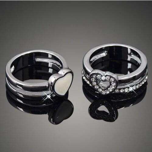 2021 Crystal Rushed Arrival Jewelry Anillos Micro Zircon Wedding Rings Crystal From Swarovskis For Fashion