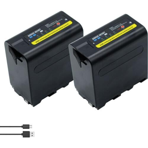 Bateria NP-F970 NP F970 NP-F960 NP F960 F970 Battery for SONY F960 F970 CCD-RV100 camera accessories