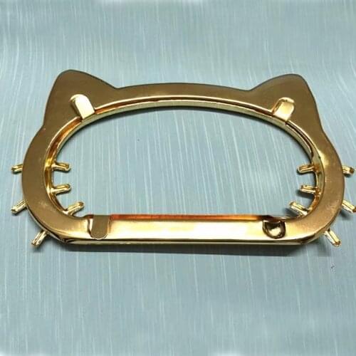 12.5 cm large Grommet purse handle ,Gold Handle for Bags