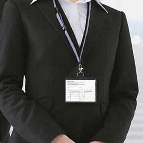 Portable Card Cover Clip Design Faux Leather Anti-scratch Protective Cover Widely Use Compact Card Holder Protector