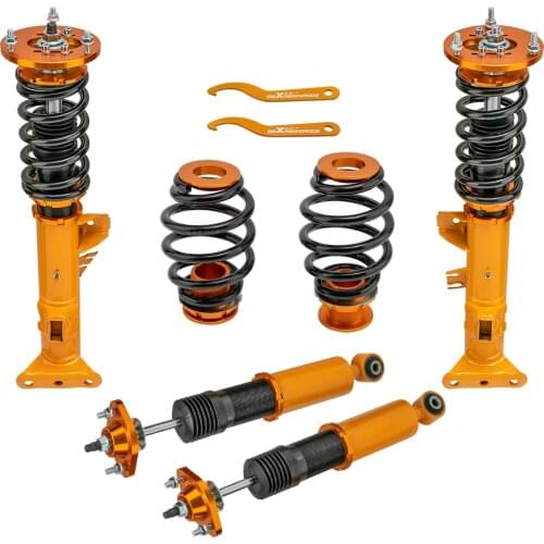 Coilover for BMW E36 3Series 318is 320i 323i 325ic 328i M3 90-99 Coilovers Shock Absorbers Front Rear Camber Plate Spring