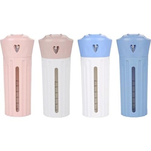 Travel Dispenser 4-In-1 Bottles Leak Proof Toiletries Sub-bottle Refillable for Shower Gel Soap Empty Container Kit