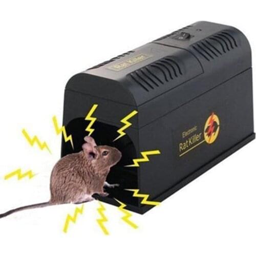 Electronic Rat And Rodent Trap Powfully Kill And Eliminate Rats Mice Or Other Similar Rodents Efficiently And Safely