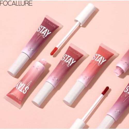 Focallure brilho labial hidratante & bochecha matiz labial care 7 cores prova dwaterproof labial matiz blush maquiagem