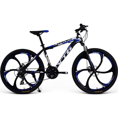 26 Inch Mountain Bicycle 21/24/27/30 Speed Adult Variable Speed Bicycle Student Flagship Off-Road Double Disc Brake Bicycle Bike